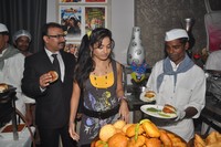 Madhavi Latha at Mumbai Express Food Festival